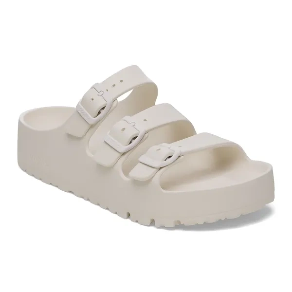Birkenstock Florida III Flex Platform EVA Eggshell Klapki damskie