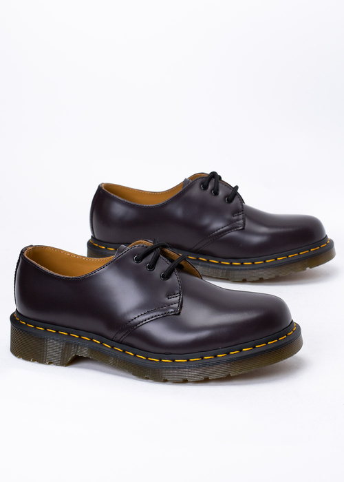 Półbuty unisex bordowe Dr. Martens 1461
