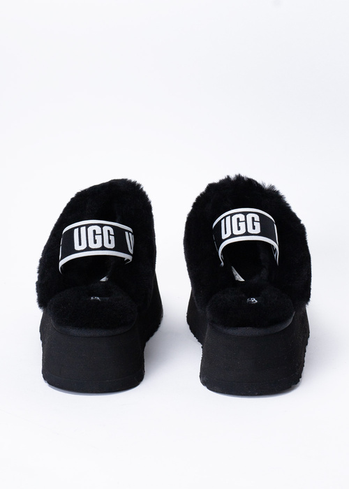 Kapcie damskie czarne UGG W FUNKETTE