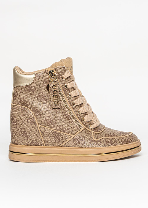 Sneakersy damskie Guess Nangy (FL7NNGFAL12-BEIBR)