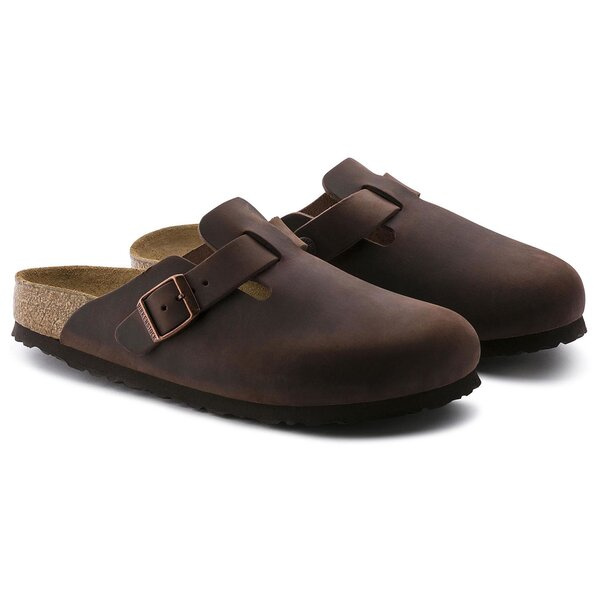 BIRKENSTOCK BOSTON SFB LEOI HABANA Klapki damskie