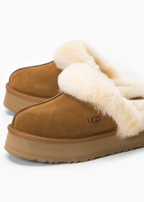 UGG W DISQUETTE Kapcie damskie brązowe
