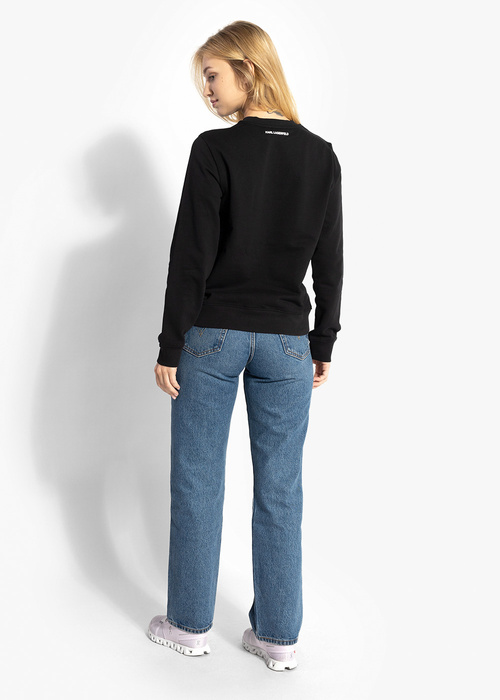 Bluza damska KARL LAGERFELD HOTFIX LOGO SWEATSHIRT