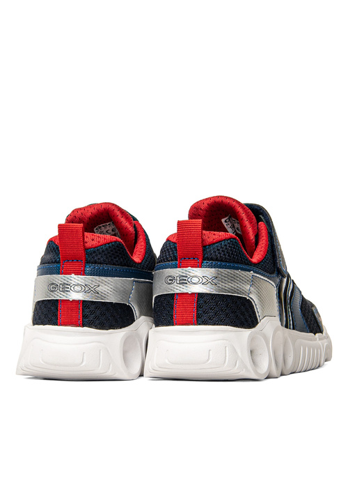 Sneakersy dziecięce granatowe GEOX J Wroom Boy