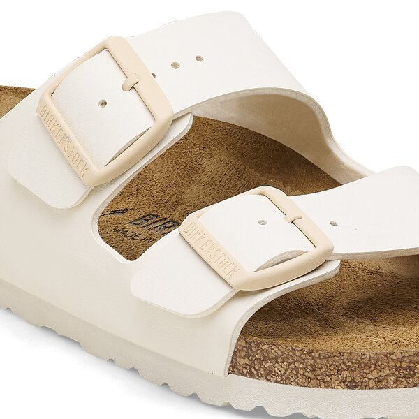 BIRKENSTOCK ARIZONA BF EGGSHELL Klapki damskie