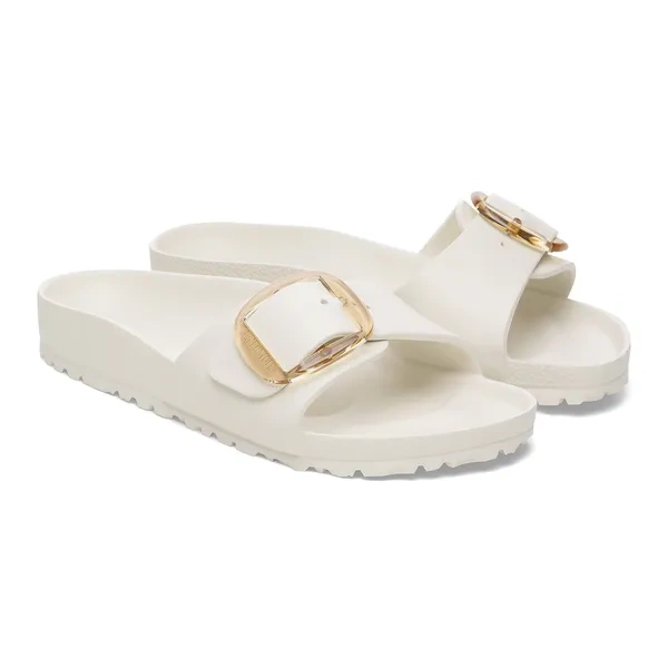 BIRKENSTOCK Madrid Big Buckle EVA Eggshell Klapki damskie