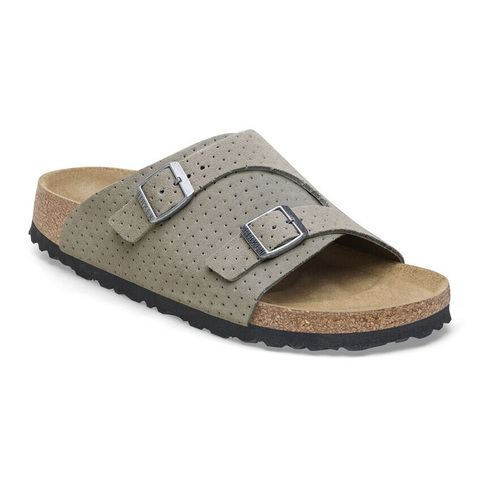 BIRKENSTOCK ZÜRICH LEVE DOTTED STONE COIN Klapki męskie
