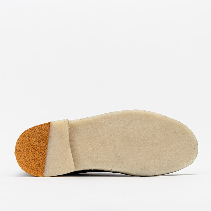 Trzewiki męskie Clarks Desert Boot Black Combi (261567077)