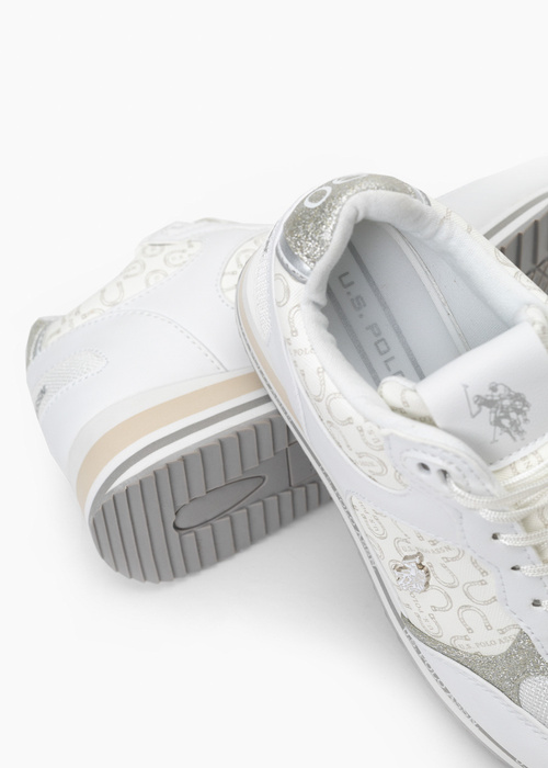 Sneakersy damskie U.S. POLO SYLVI007W/3YL1 WHI 
