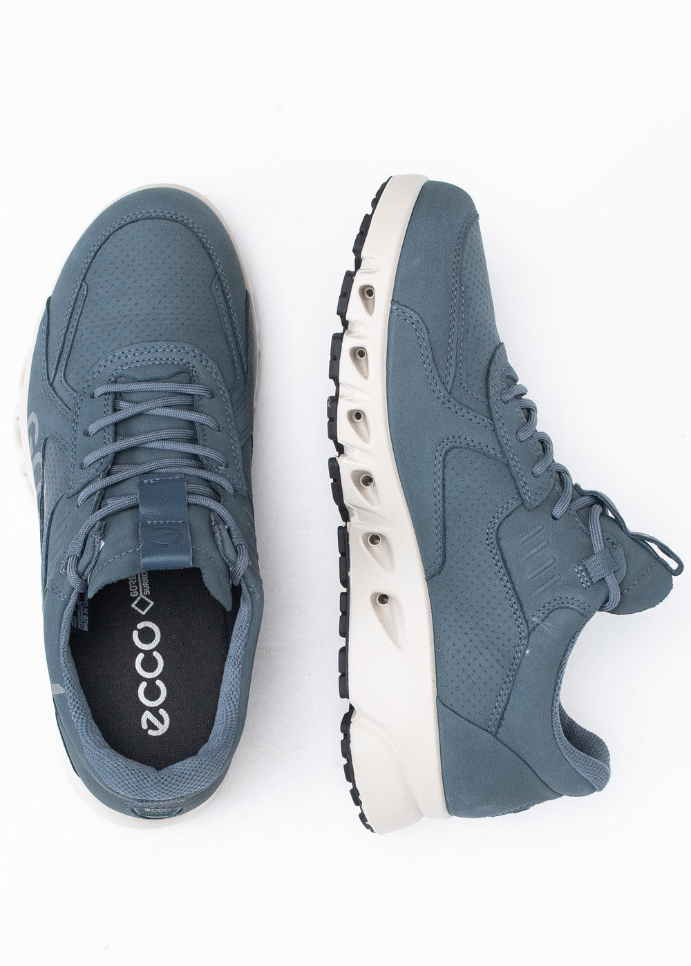 【Mi0423】 Sneakersy męskie niebieskie ECCO Multi-Vent M Gore-Tex