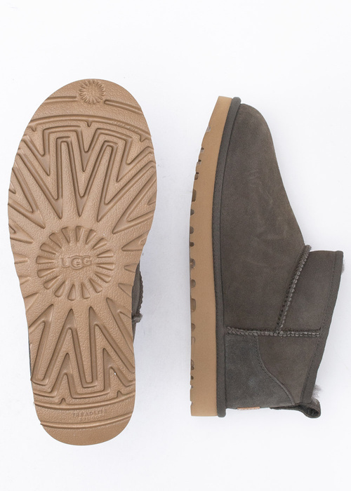 Buty zimowe damskie brązowe UGG W CLASSIC ULTRA MINI 