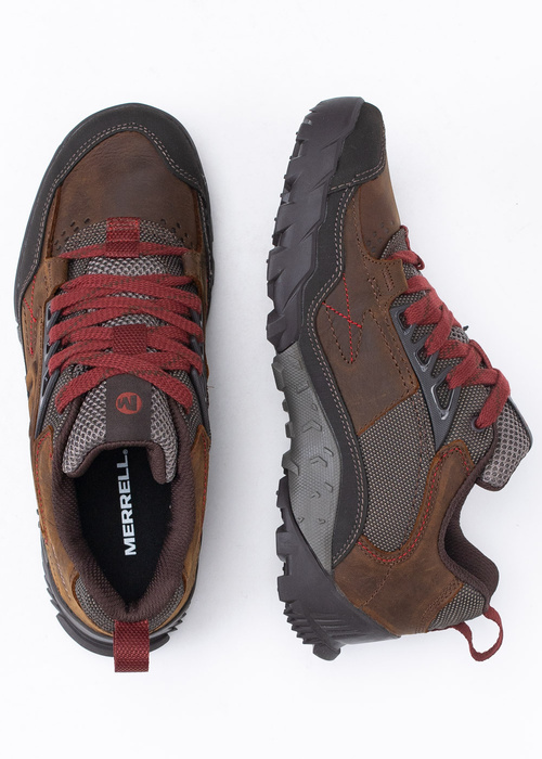 Buty outdoorowe męskie brązowe Merrell Annex Trak Low