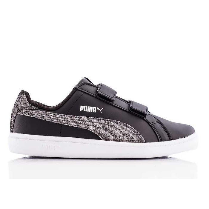 Buty sportowe Puma Smash L Glitter V PS (366089-01)