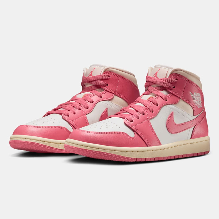 Nike Air Jordan 1 Mid "Pink Salt" Sneakersy damskie