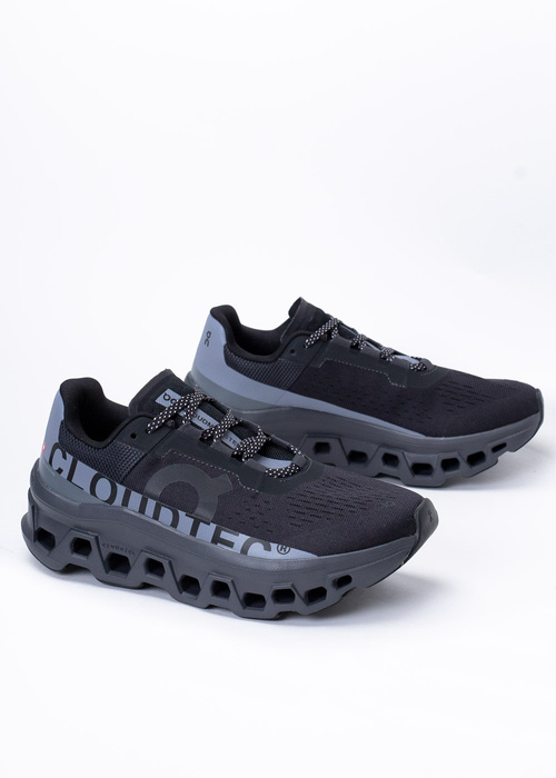 Buty do biegania damskie czarne ON CloudmONster Lumos