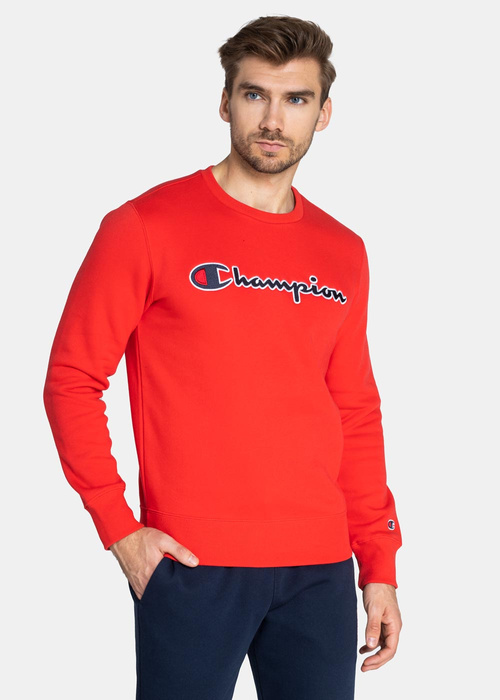 Bluza męska Champion Organic Cotton Blend Script Logo (216471-RS011)
