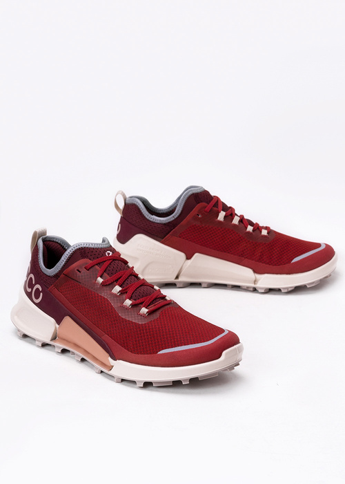 Buty outdoorowe damskie czerwone ECCO BIOM 2.1 X COUNTRY W LOW