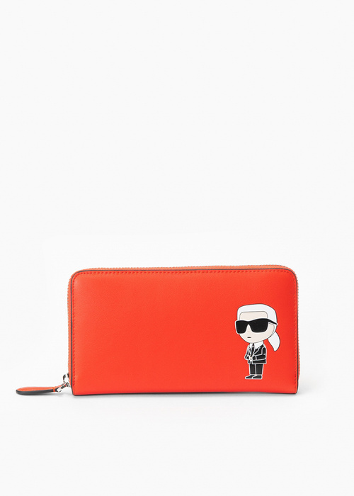 Portfel KARL LAGERFELD K/IKONIK 2.0 LEATHER CONT WLLT 