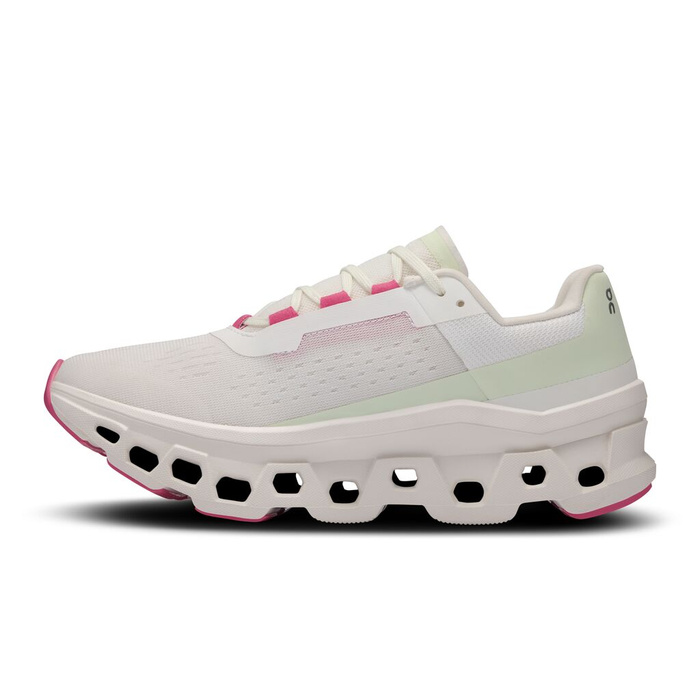 Buty damskie do biegania ON CLOUDMONSTER White | Lima
