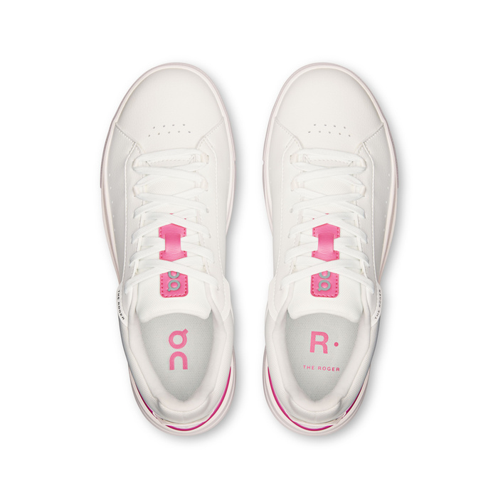 ON The Roger Advantage White | Pink Sneakersy damskie