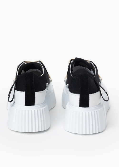 INUIKII MATILDA CANVAS LOW 23 Sneakersy damskie czarne