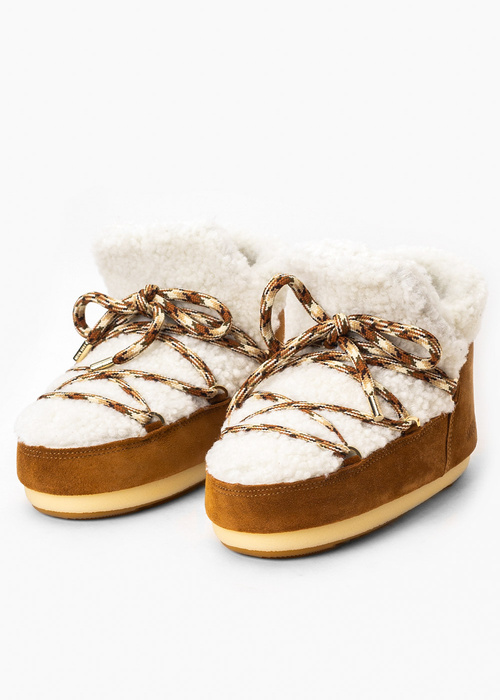 Śniegowce damskie Moon Boot ICON PUMP BOOTS IN SHEARLING