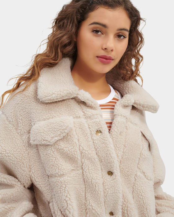Kurtka damska UGG W FRANKIE SHERPA TRUCKER JACKET