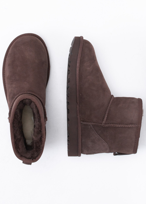 Buty zimowe damskie brązowe UGG W CLASSIC MINI II 