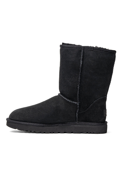 Buty zimowe damskie UGG W Classic Mini Short II (1016223-BLK)