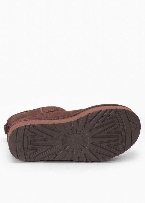 UGG W CLASSIC MINI PLATFORM Buty zimowe damskie brązowe