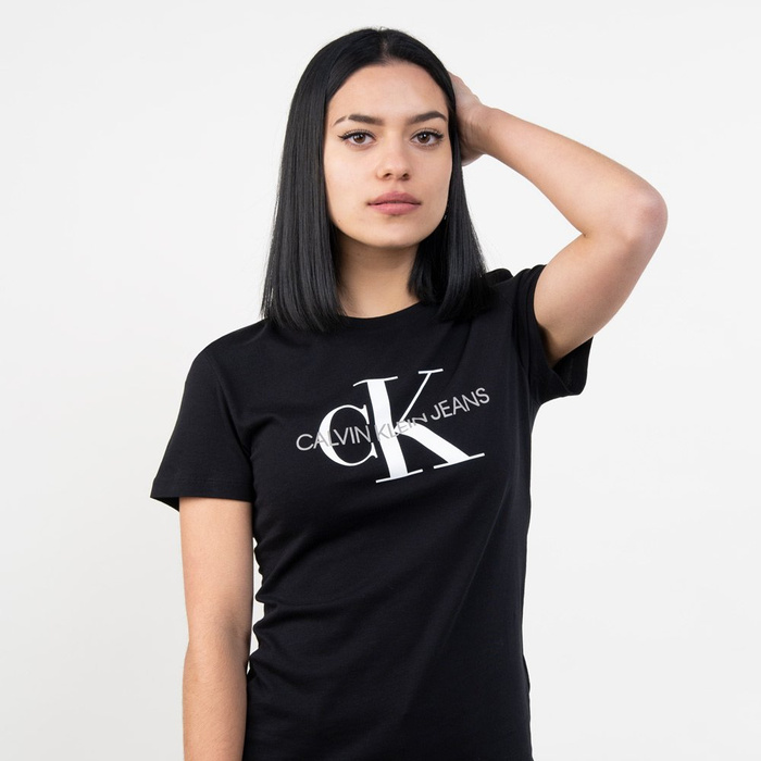 Koszulka damska Calvin Klein Core Monogram Logo (J20J207878-099)