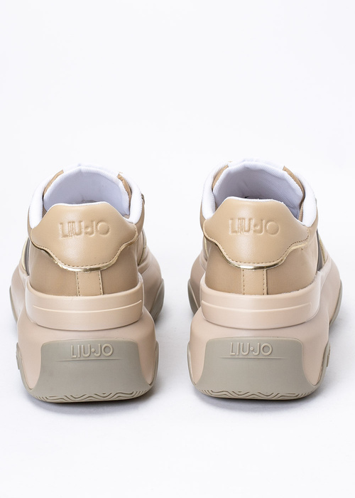 Sneakersy damskie beżowe Liu Jo June 02