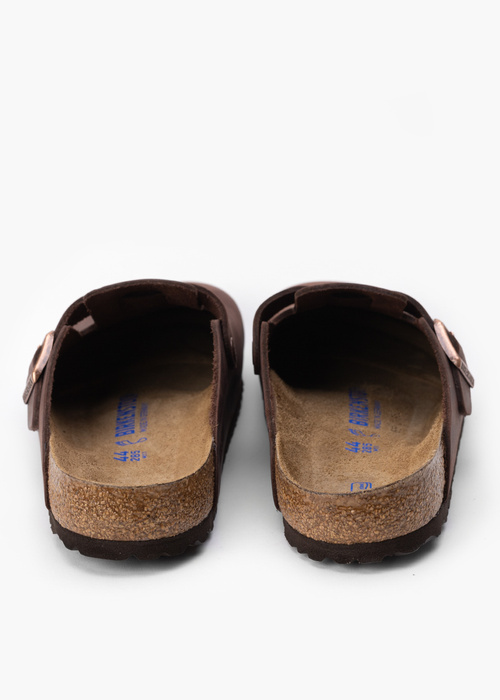 BIRKENSTOCK BOSTON SFB LEOI HABANA Klapki męskie