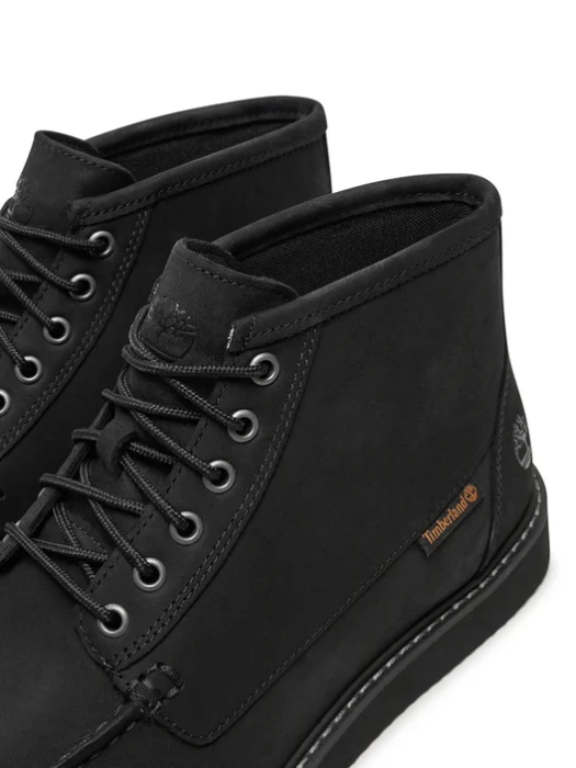 Timberland NEWMARKET MID LACE UP CHUKKA BOOT BLACK NUBUCK Trzewiki męskie