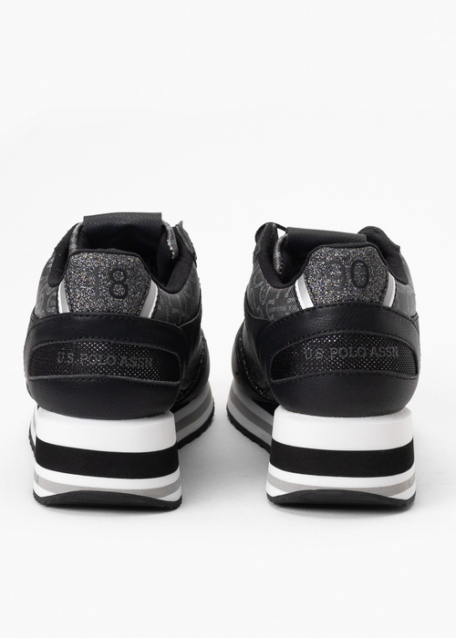 Sneakersy damskie U.S. POLO SYLVI007W/3YL1 BLK 