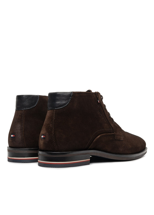 Trzewiki męskie Tommy Hilfiger Signature Suede Boot (FM0FM03796-GT6)