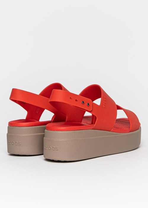 Sandały Crocs Brooklyn Low Wedge W (206453-6SQ)