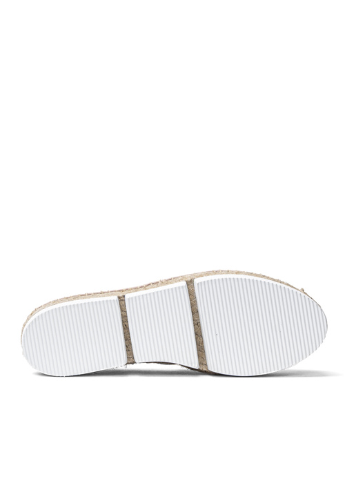 Espadryle damskie beżowe Love Moschino JA10213G0EIE0609