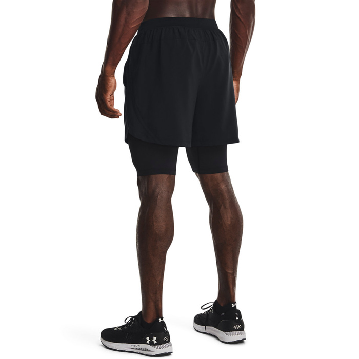 Spodenki treningowe męskie UNDER ARMOUR UA LAUNCH 5'' 2-IN-1 SHORT