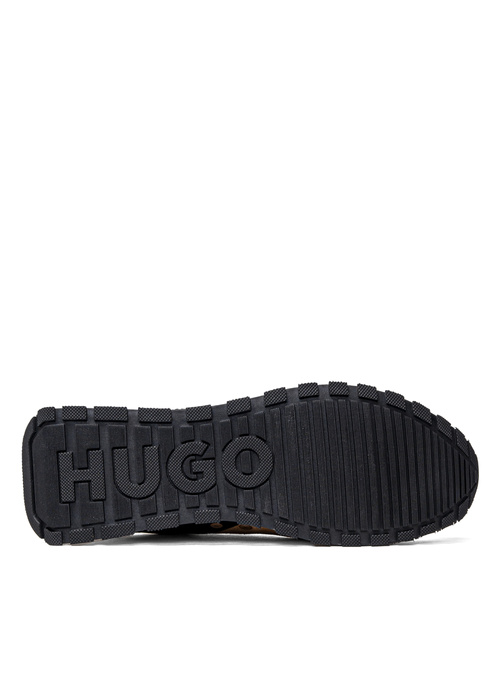 Sneakersy męskie beżowe HUGO Cubite Runn