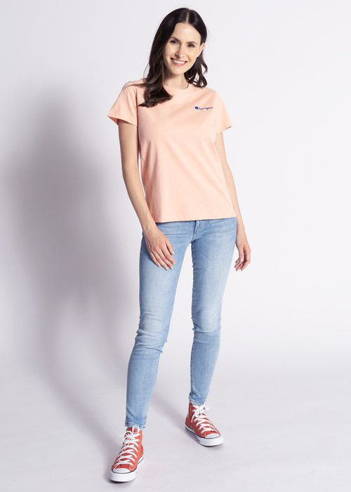 Koszulka damska Champion Premium Small Script Logo Crew Neck T-Shirt (112195-PS138)