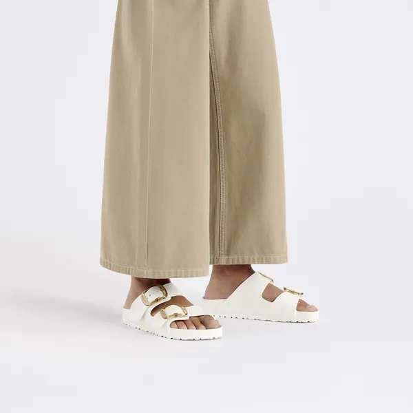 BIRKENSTOCK Arizona Big Buckle EVA Eggshell Klapki damskie