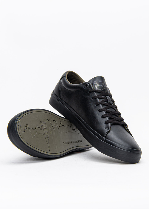 Sneakersy męskie Tommy Hilfiger Corporate Modern Vulc Leather (FM0FM03727-BDS)