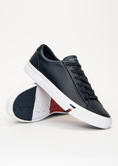 Buty sportowe męskie Tommy Hilfiger Corporate Leather Sneaker (FM0FM02983-DW5)