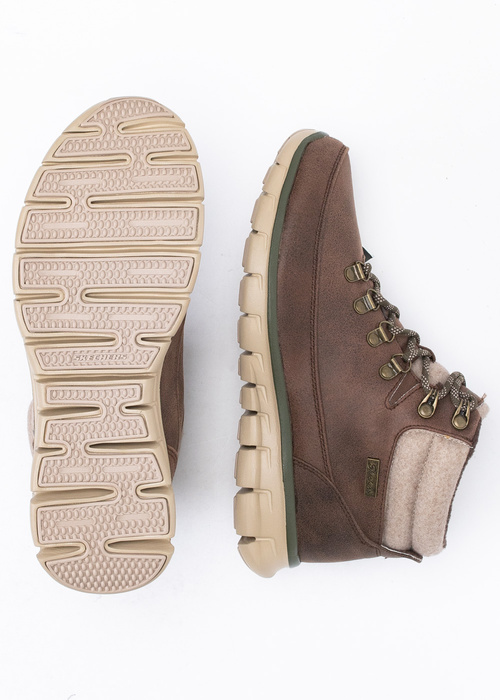 Buty trekkingowe brązowe SKECHERS SYNERGY COOL