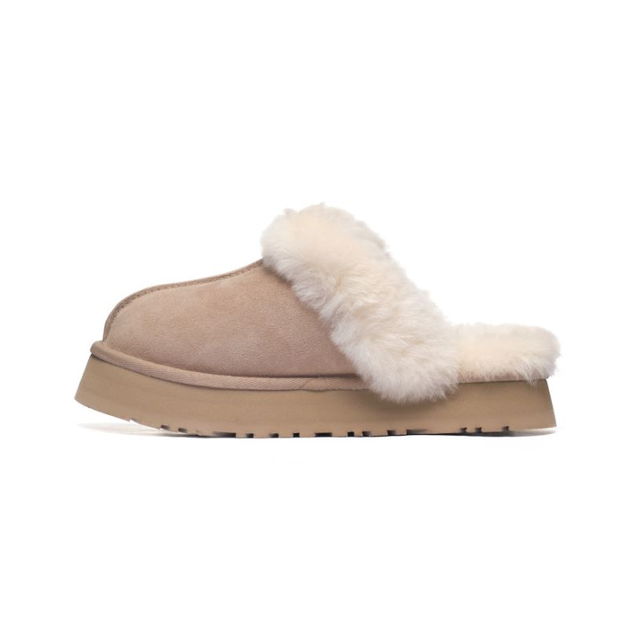 Kapcie damskie szare UGG W DISQUETTE