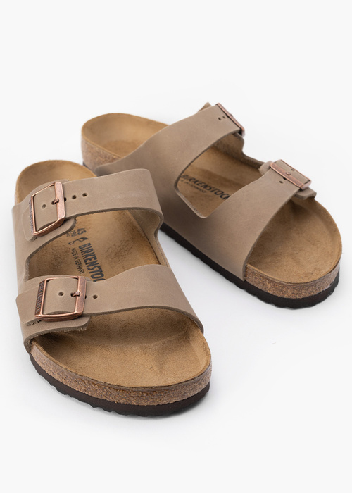 BIRKENSTOCK ARIZONA LEOI TABACCO BROWN Klapki męskie