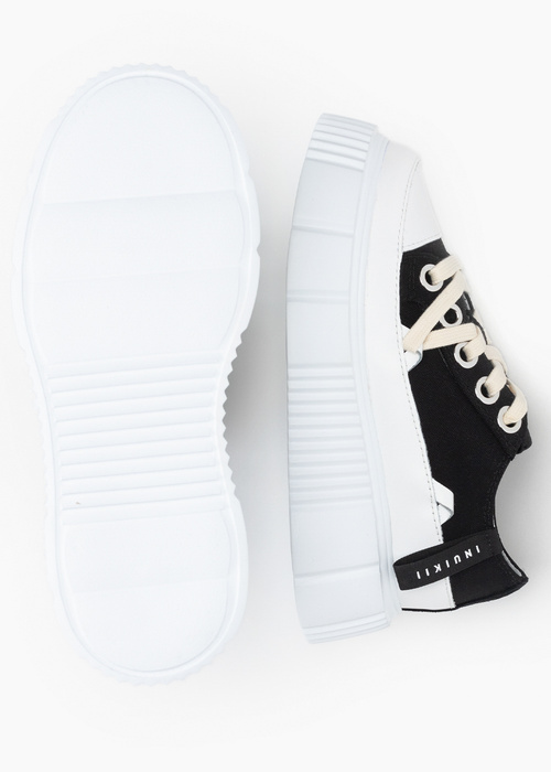 INUIKII MATILDA CANVAS LOW 23 Sneakersy damskie czarne