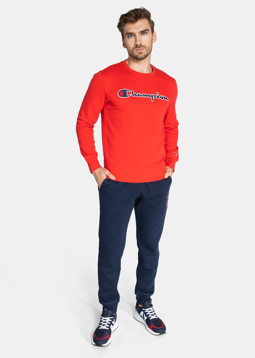 Bluza męska Champion Organic Cotton Blend Script Logo (216471-RS011)