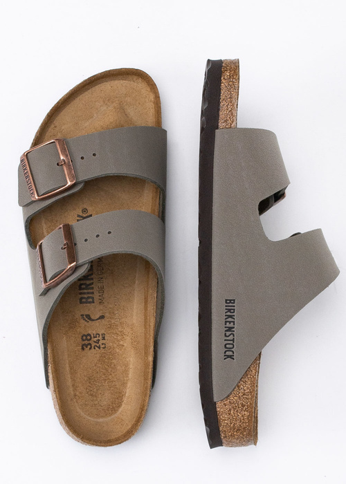Birkenstock Arizona BFBC Klapki damskie szare